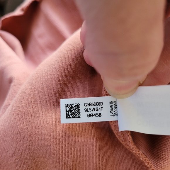 NWT Aerie Offline OG Groove Crop Tee Ribbed Neutral Size M - Picture 8 of 11